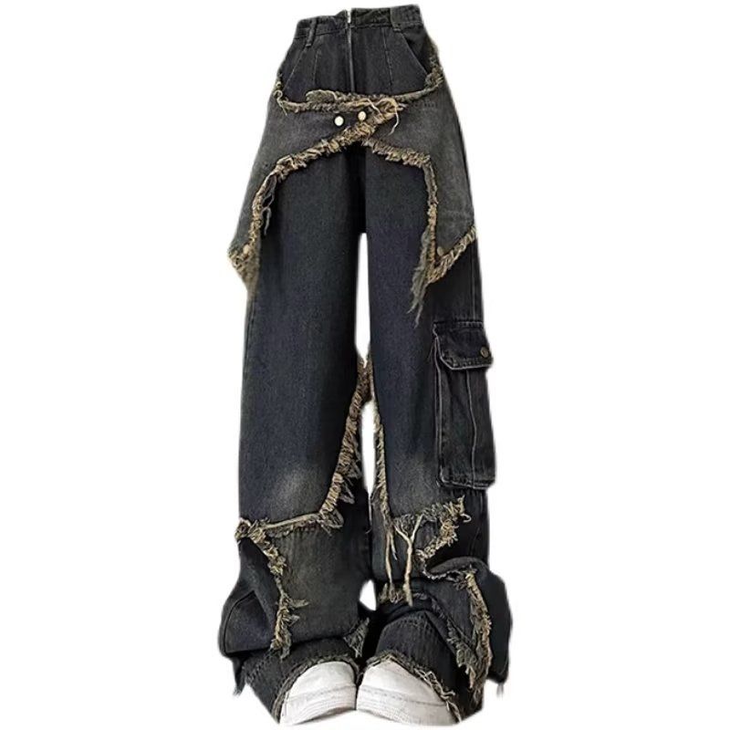 Street Fashion Trend 2025 - 2025 Pantaloni casual con cerniera con