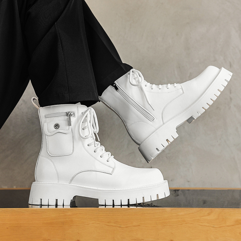 Street Fashion Trend 2025 - 2025 Trend Uomo Stivali Sneakers Outdoor