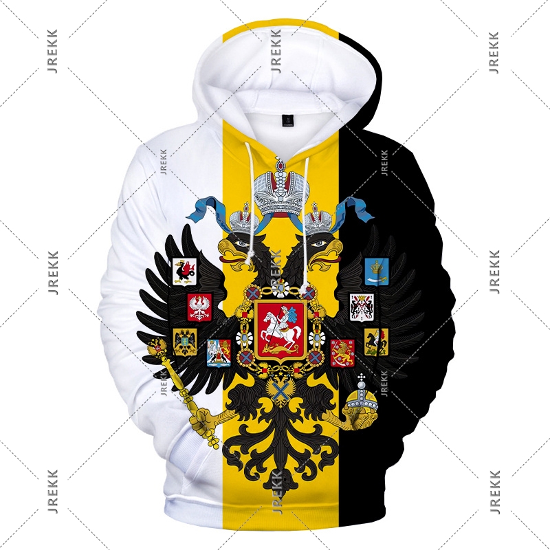 Street Fashion Russia - Felpa con cappuccio Russia Abbigliamento da