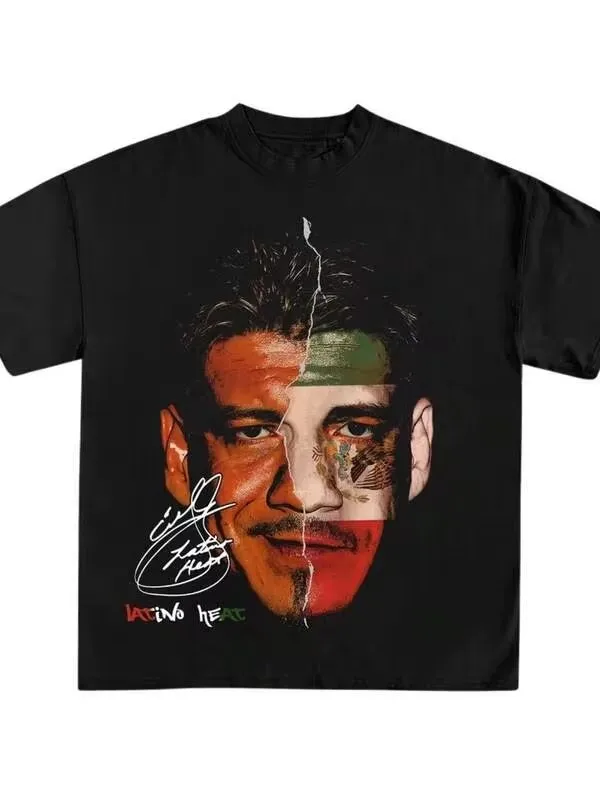 Street Fashion Y2K - Maglietta Eddie Guerrero, Maglietta vintage anni
