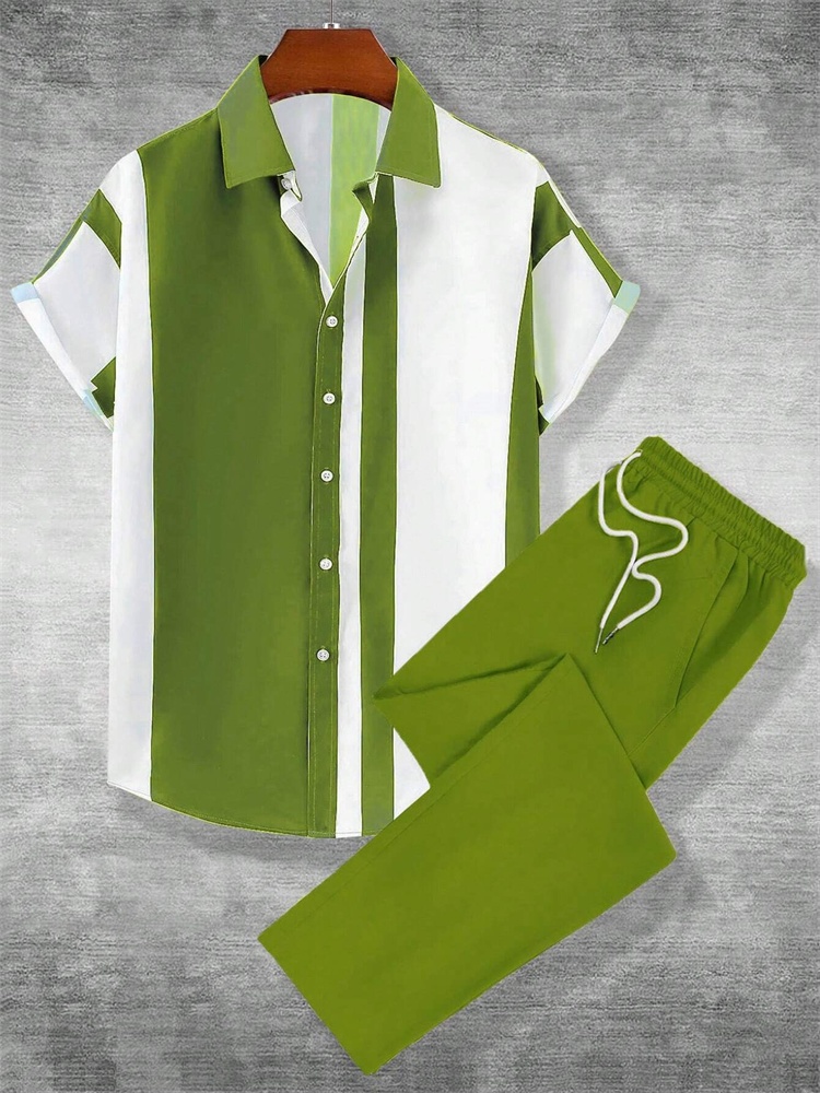 Street Fashion Trend 2025 - Set di camicie autunnali da uomo