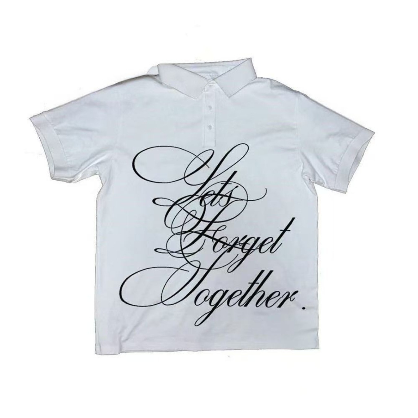 Street Fashion England - T-shirt Polo Estiva Retrò con Stampa