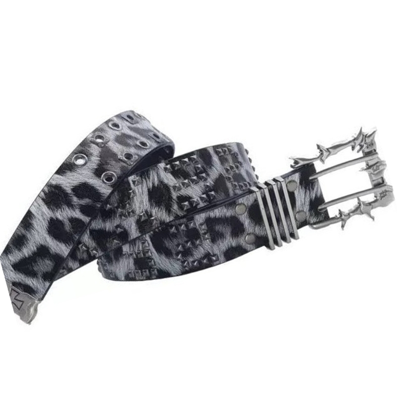 Street Fashion Reference - X5XA Cintura in PVC con stampa
