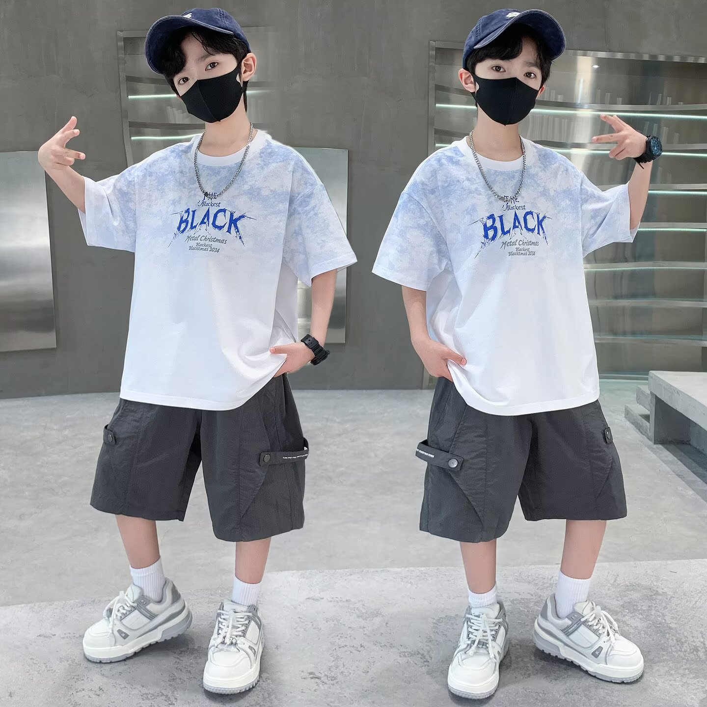 Street Fashion Japan 2025 - Nuovo vestito estivo per ragazzi 120-170