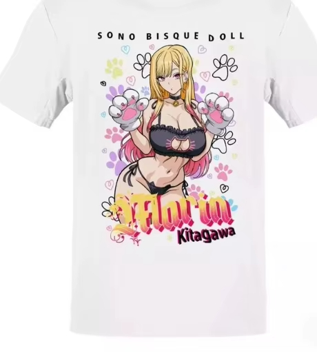 Street Fashion In Japan - T-shirt in cotone unisex oversize Y2K
