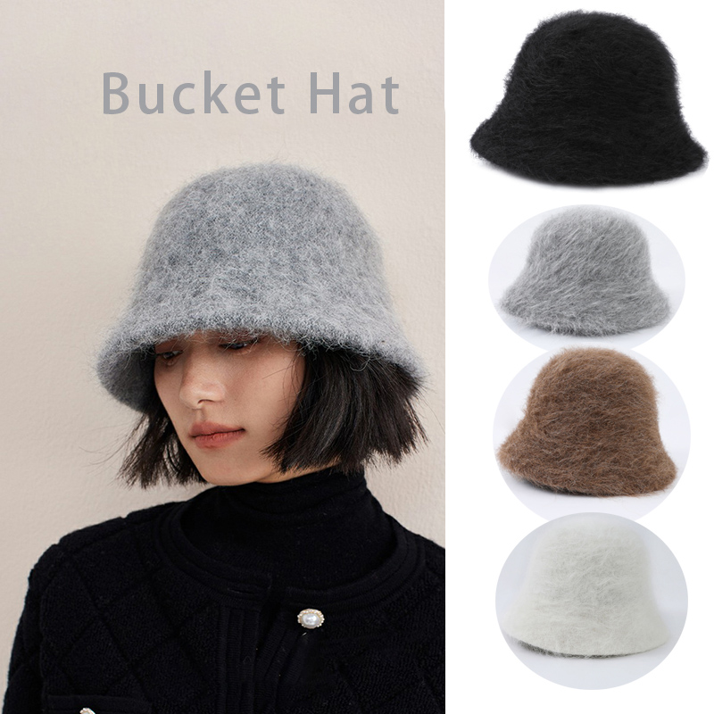Street Fashion Russia - Cappello da pescatore invernale in fibra