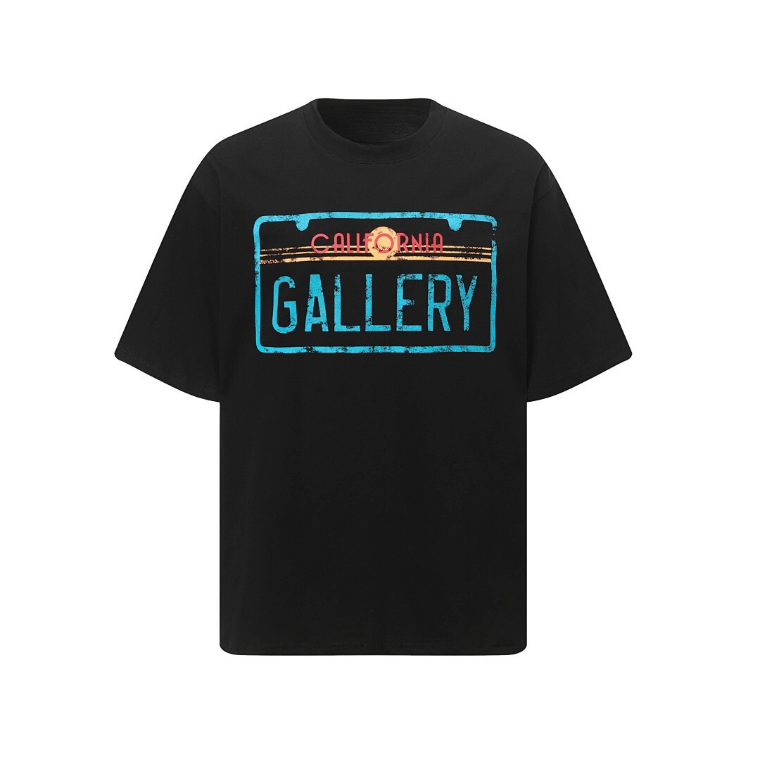 Street Fashion California - T-shirt con logo della targa della