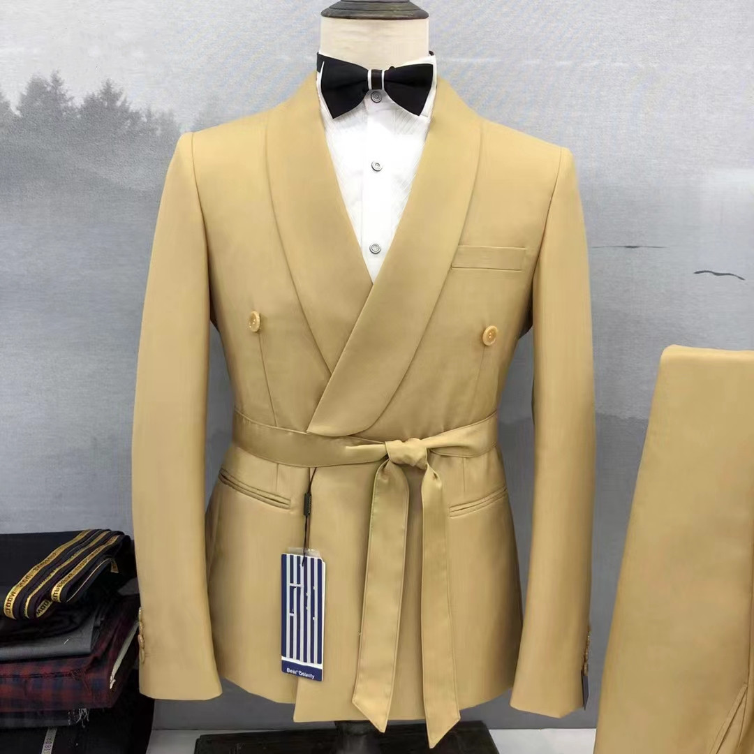 Street Fashion Men 2025 - 2025 Moda personalizzata Abiti da sposa