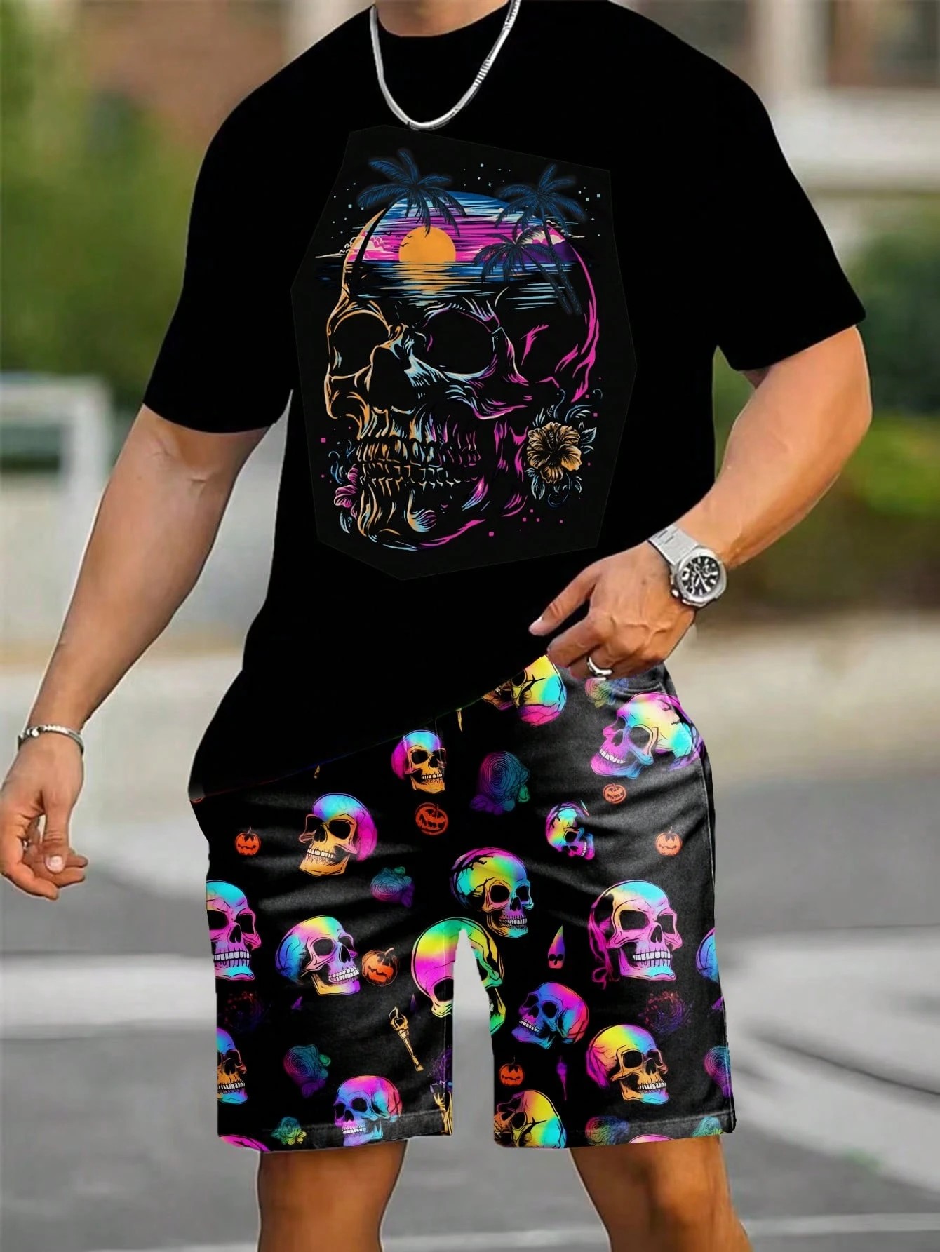 Street Summer Fashion - Completo Estivo 2026 da Uomo: Set