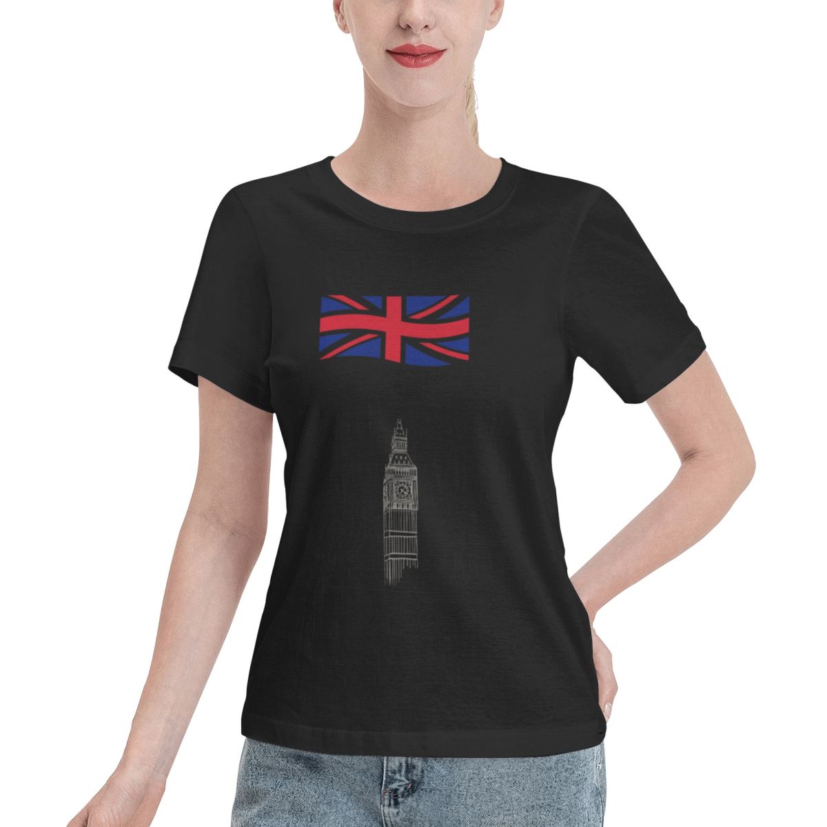 T-shirt da donna con stampa “M - Street Fashion London recensione e prezzo