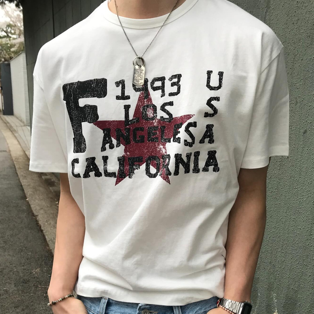 T-shirt Casual con Stampa Cali - Street Fashion California recensione e prezzo