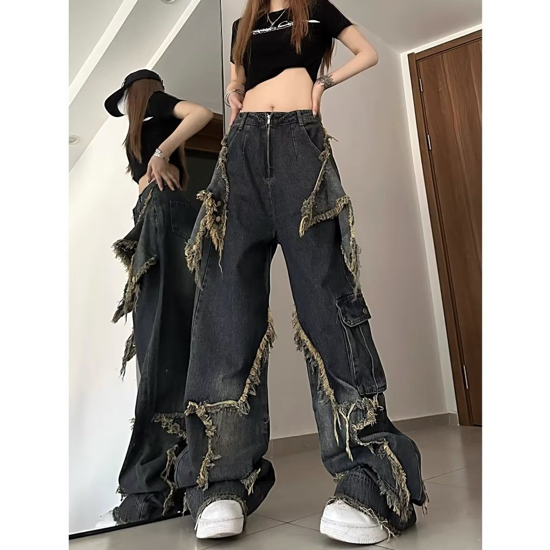 2025 Pantaloni casual con cern - Street Fashion Trend 2025 recensione e prezzo