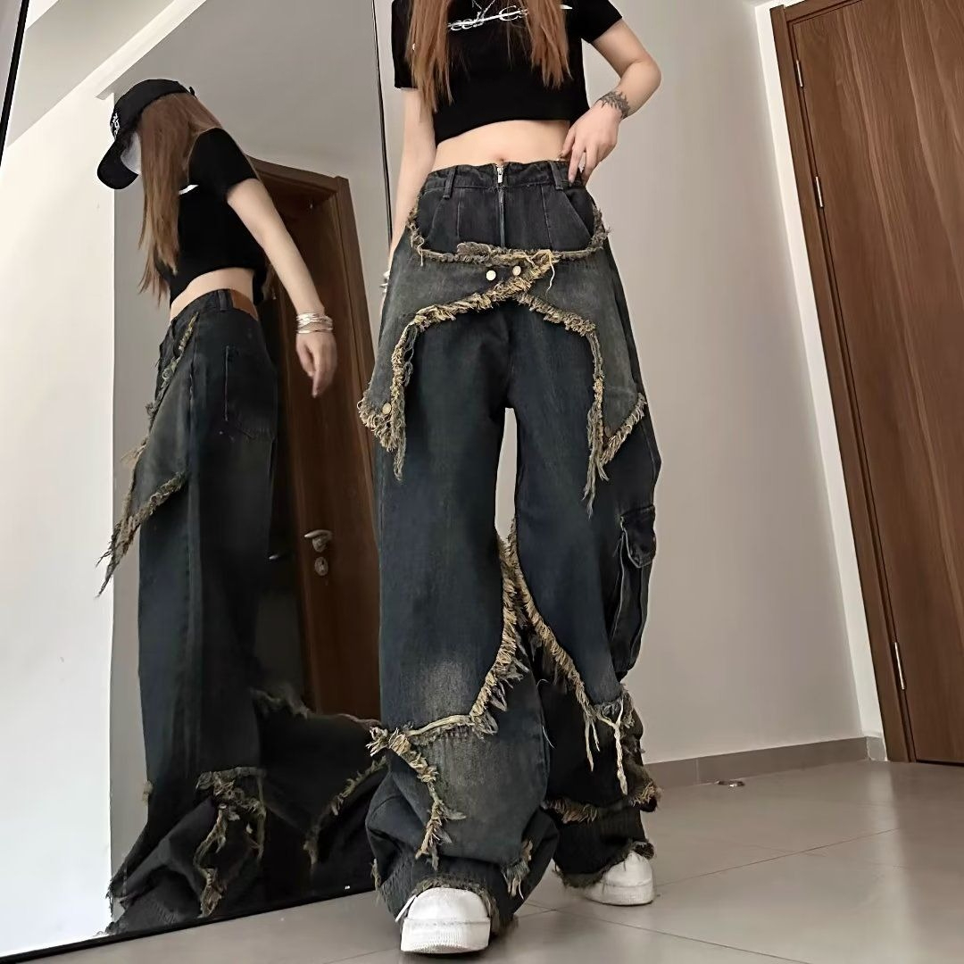 2025 Pantaloni casual con cern - Street Fashion Trend 2025 recensione e prezzo