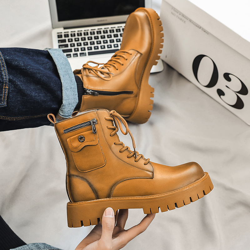 2025 Trend Uomo Stivali Sneake - Street Fashion Trend 2025 recensione e prezzo