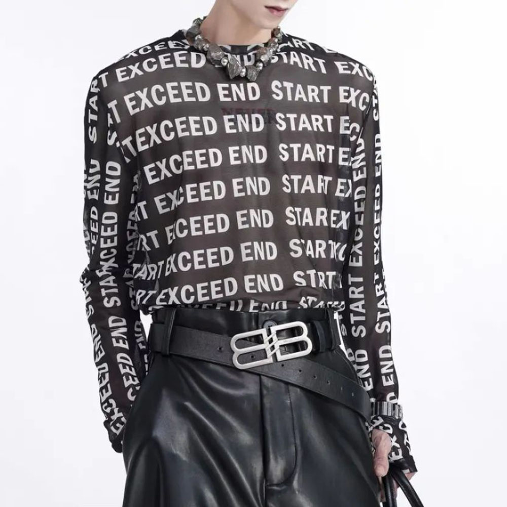 Mens top Fashion Letter Print  - Street Fashion For Boy recensione e prezzo