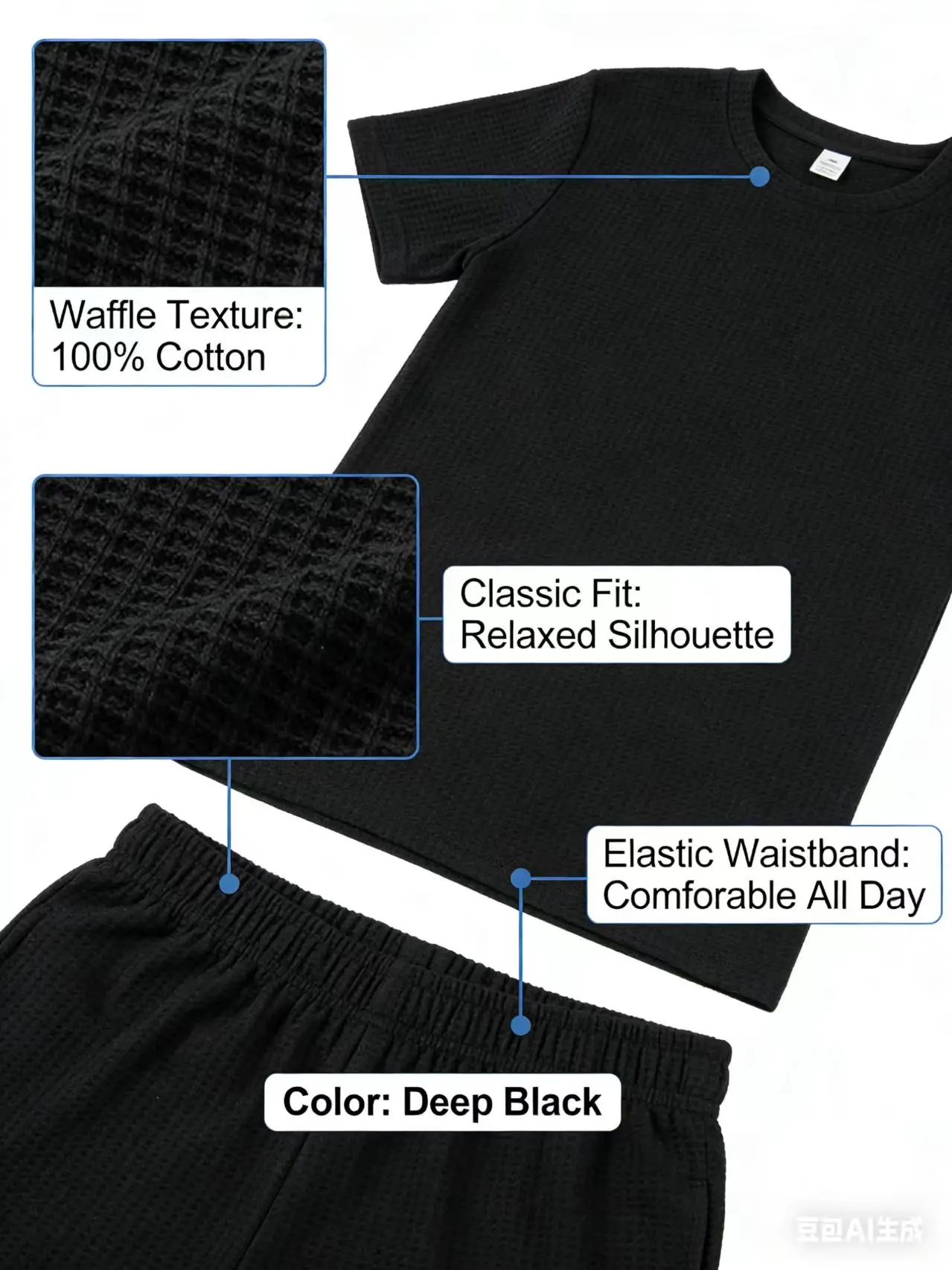 Set estivo da uomo a maniche c - Street Fashion Clothes recensione e prezzo