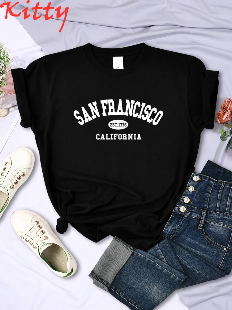 T-shirt da donna San Francisco - Street Fashion California recensione e prezzo