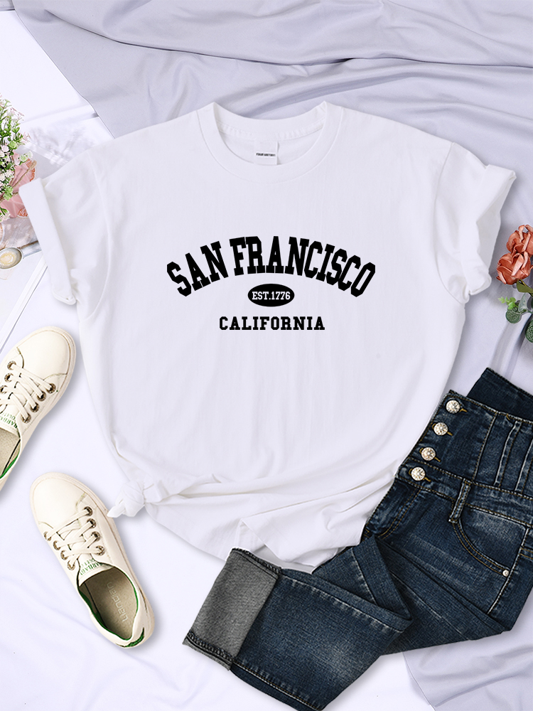 T-shirt da donna San Francisco - Street Fashion California recensione e prezzo