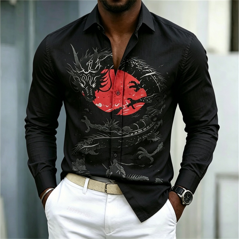 Camicia da uomo 2026 nuova, bi - Street Fashion Clothes recensione e prezzo