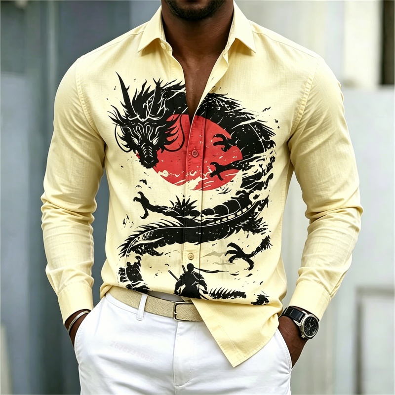 Camicia da uomo 2026 nuova, bi - Street Fashion Clothes recensione e prezzo