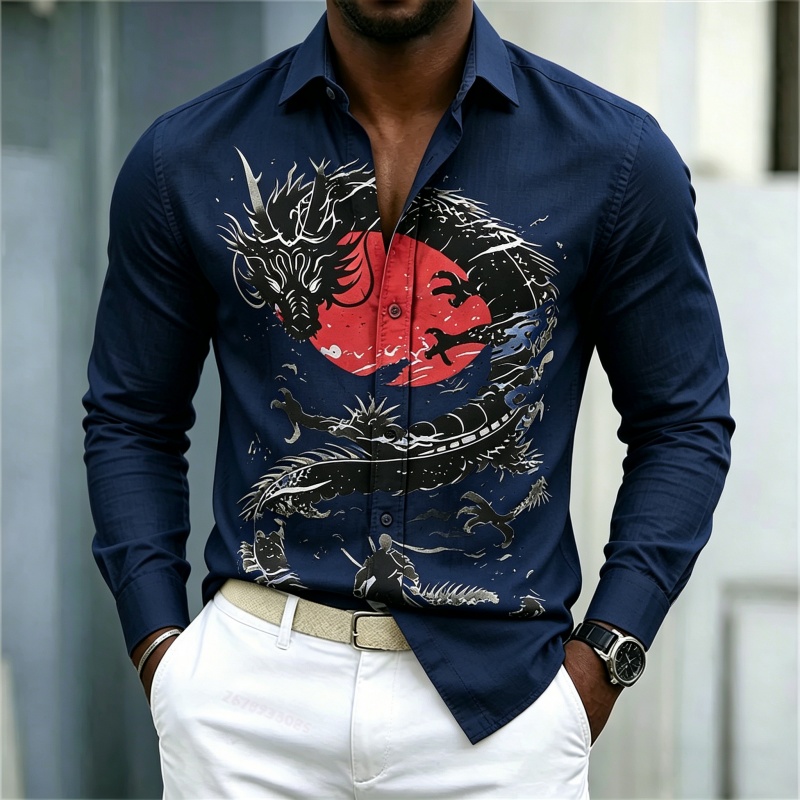 Camicia da uomo 2026 nuova, bi - Street Fashion Clothes recensione e prezzo
