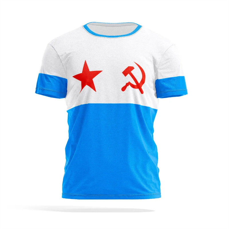 T-shirt con stampa 3D bandiera - Street Fashion Russia recensione e prezzo